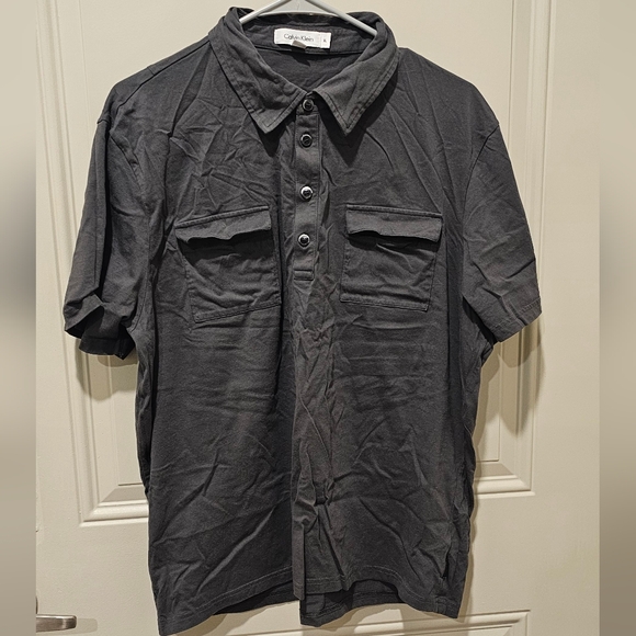 Calvin Klein Charcoal Shirt - Picture 1 of 4